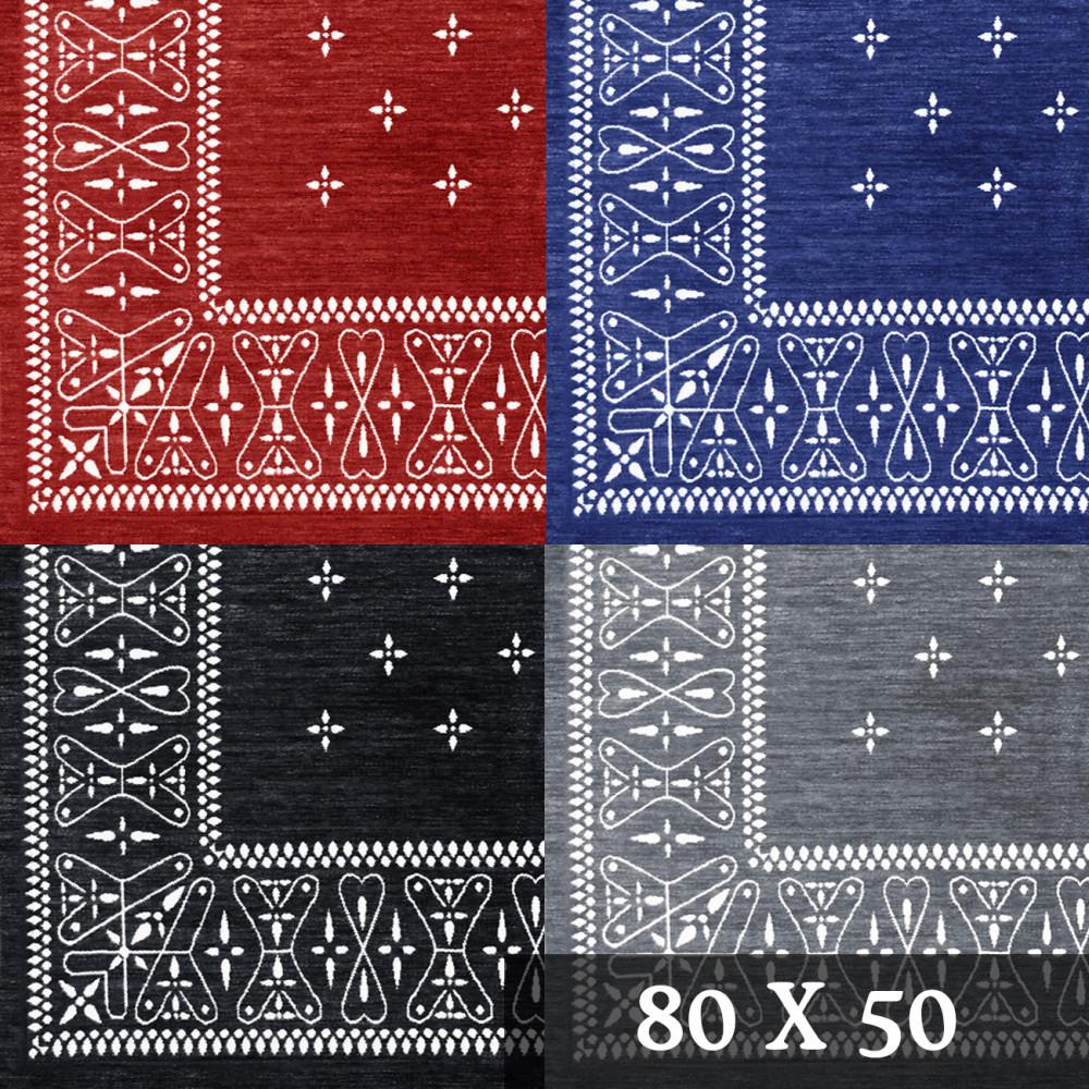 CROSS BANDANA RUG / 80 x 50cm / 4 COLORS / SBTCH