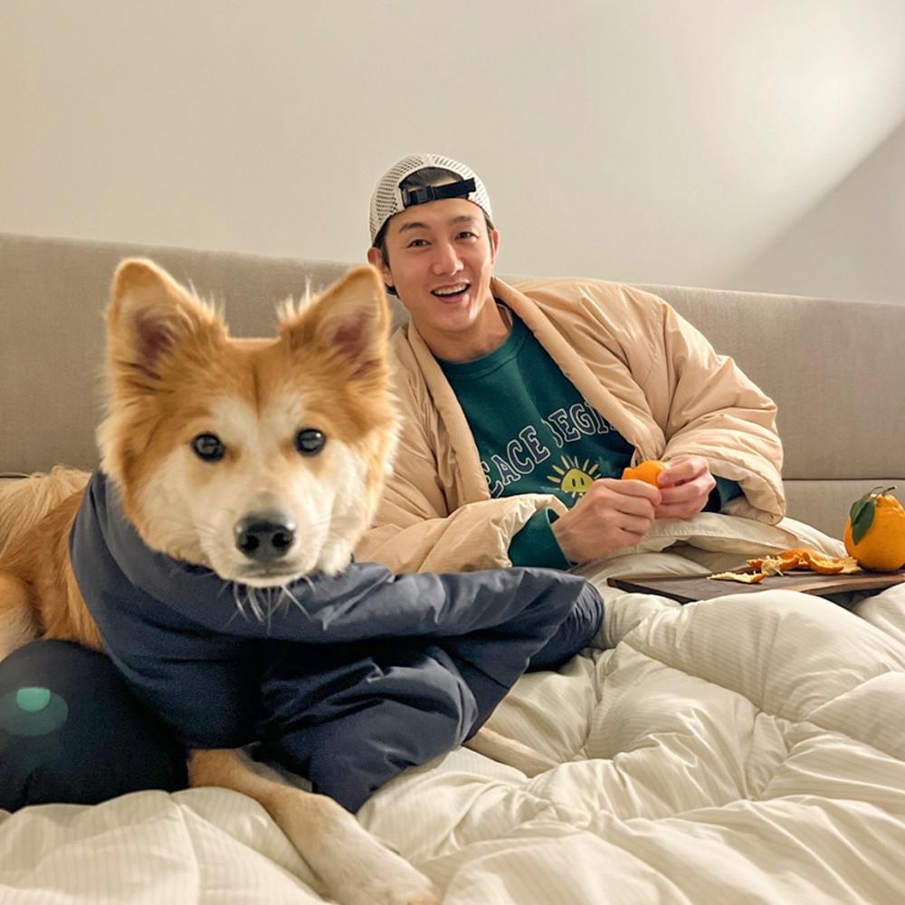 호무로 필굿 마고자 홈웨어 실내 가디건 커플룩 가벼운 패딩 캠핑 외출