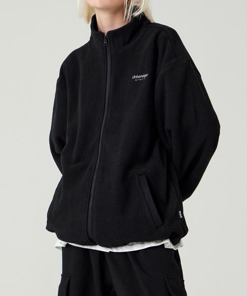 어반 어센틱 플리스 자켓_블랙