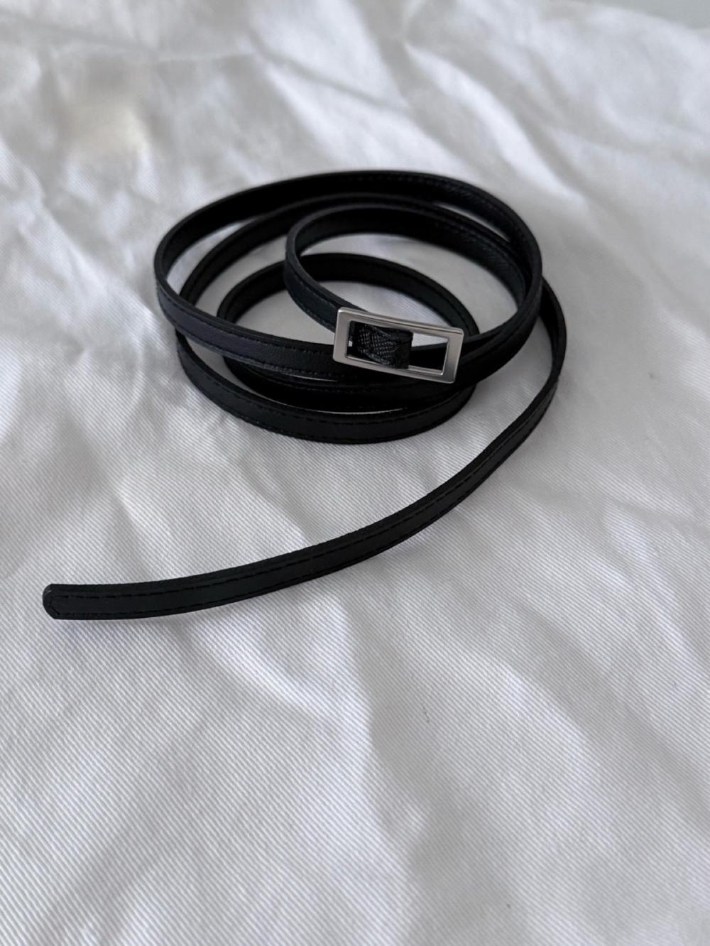 리스 slim long belt (1color)