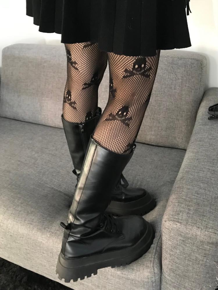 [히피디피] skull net stocking