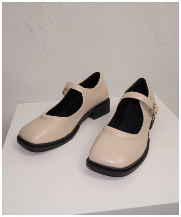 스퀘어 메리제인 플랫