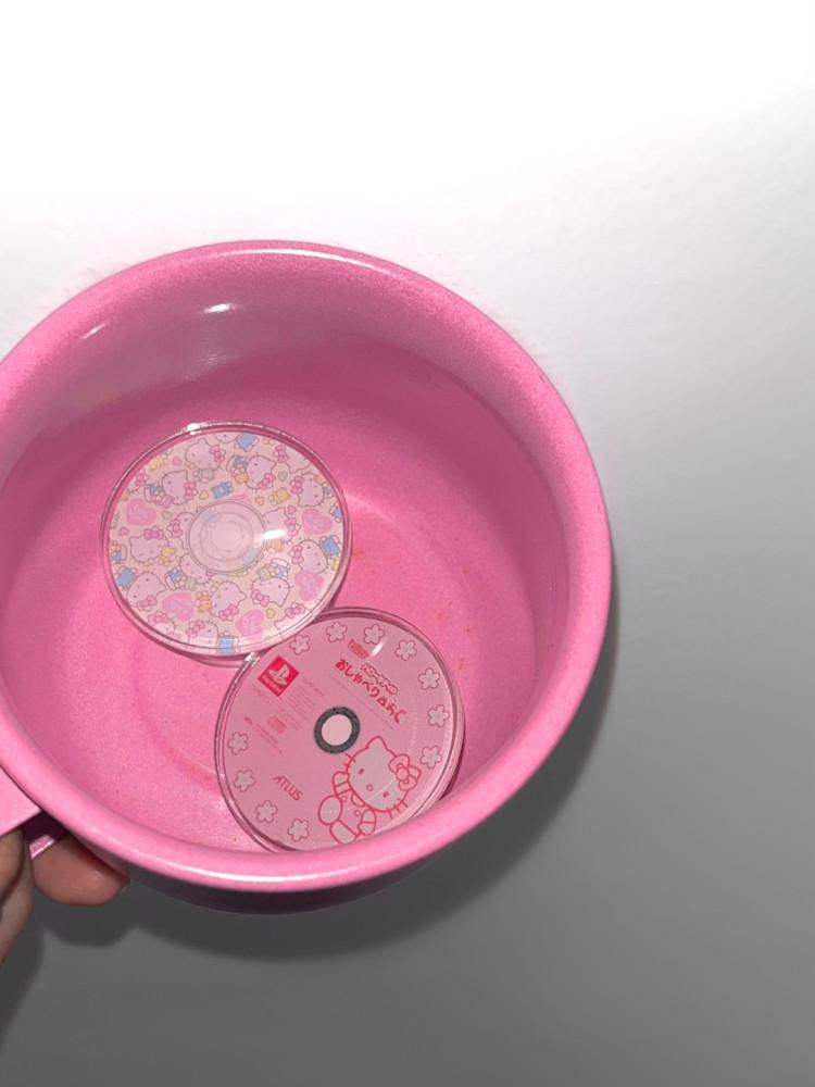 (2type) kitty CD phone holder 키티 핸드폰 거치대