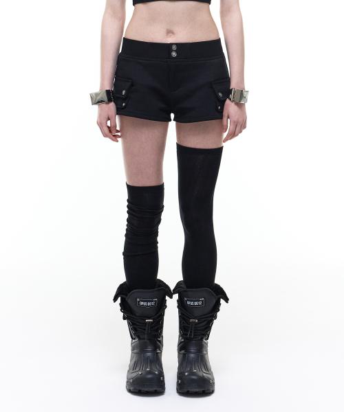 Op. 08 BOO MICRO CARGO PANTS BLACK