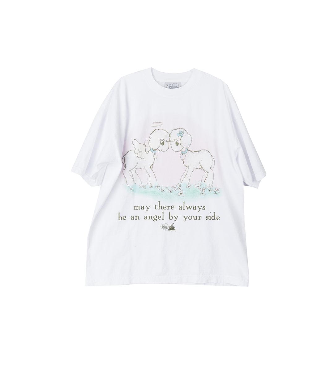 PRECIOUS MOMENTS ANGEL SS TEE WHITE - M