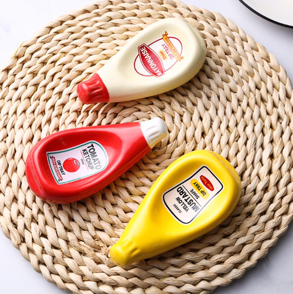 귀요미 케찹,머스타드,마요네즈 3P소스볼 양념 간장종지 소스그릇