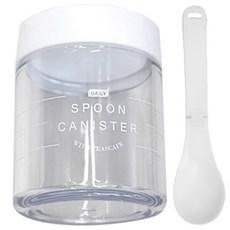 티스카페 스푼 캐니스터 시즌2 데일리 로고 + 캡 화이트