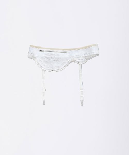 Cotton Apron Belt White