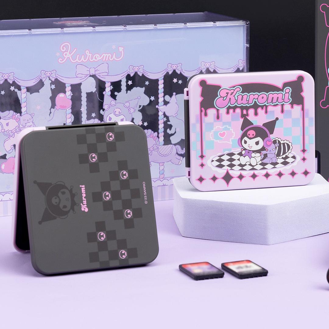 GeekShare x Sanrio Game Card Case-Gaming Time - Kuromi