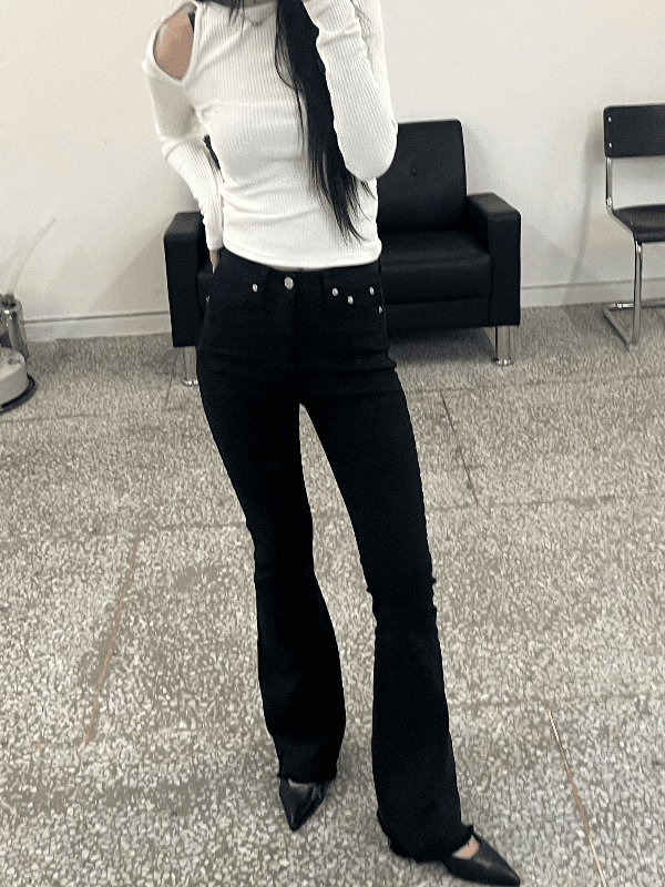 highwaist bootcut pt
