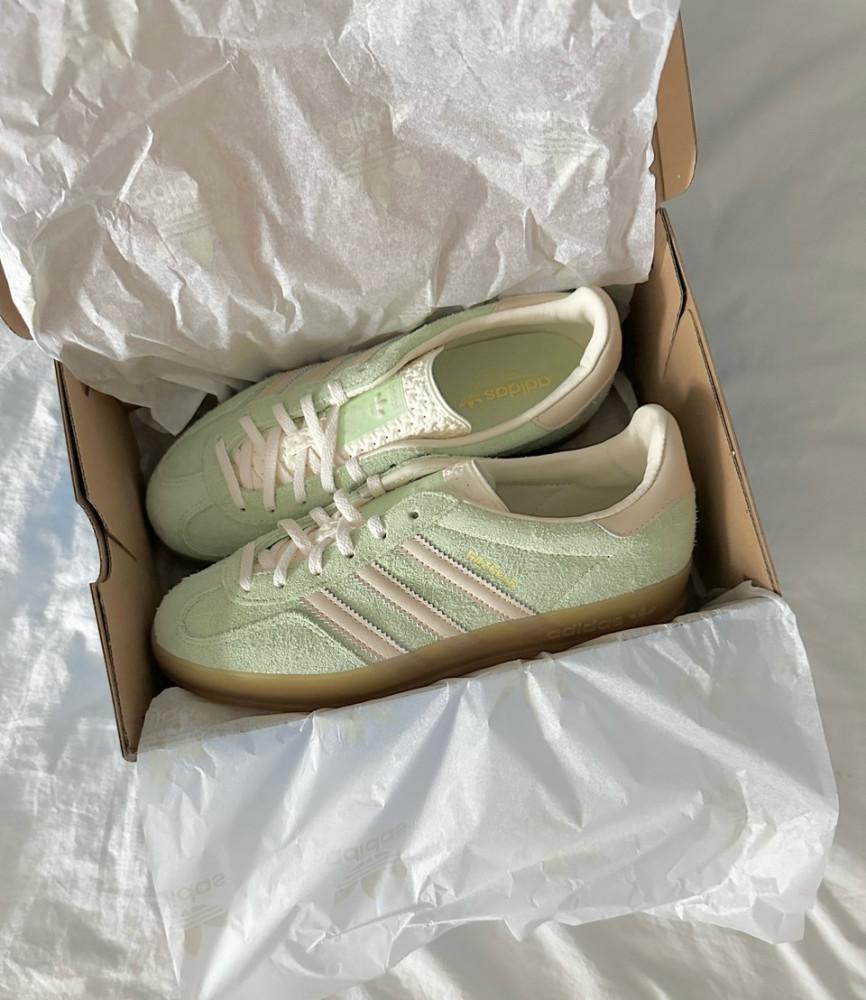 아디다스 가젤 인도어 세미 그린 스파크