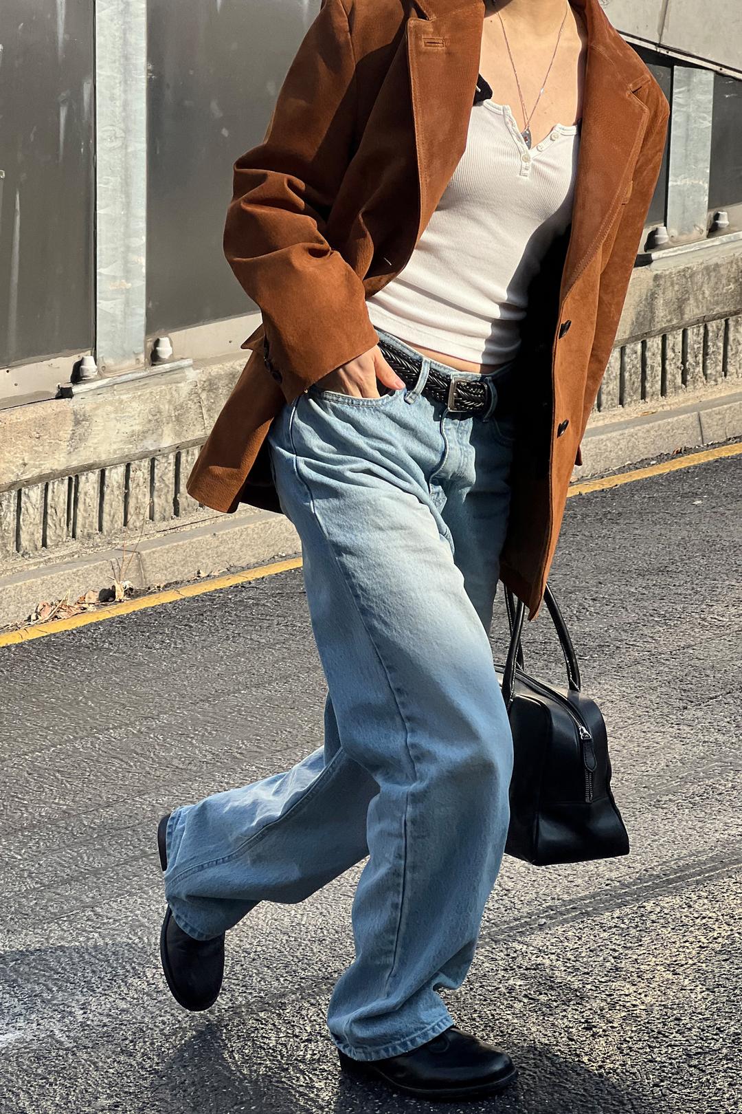 2nd/ RANCH WIDE STRAIGHT JEAN