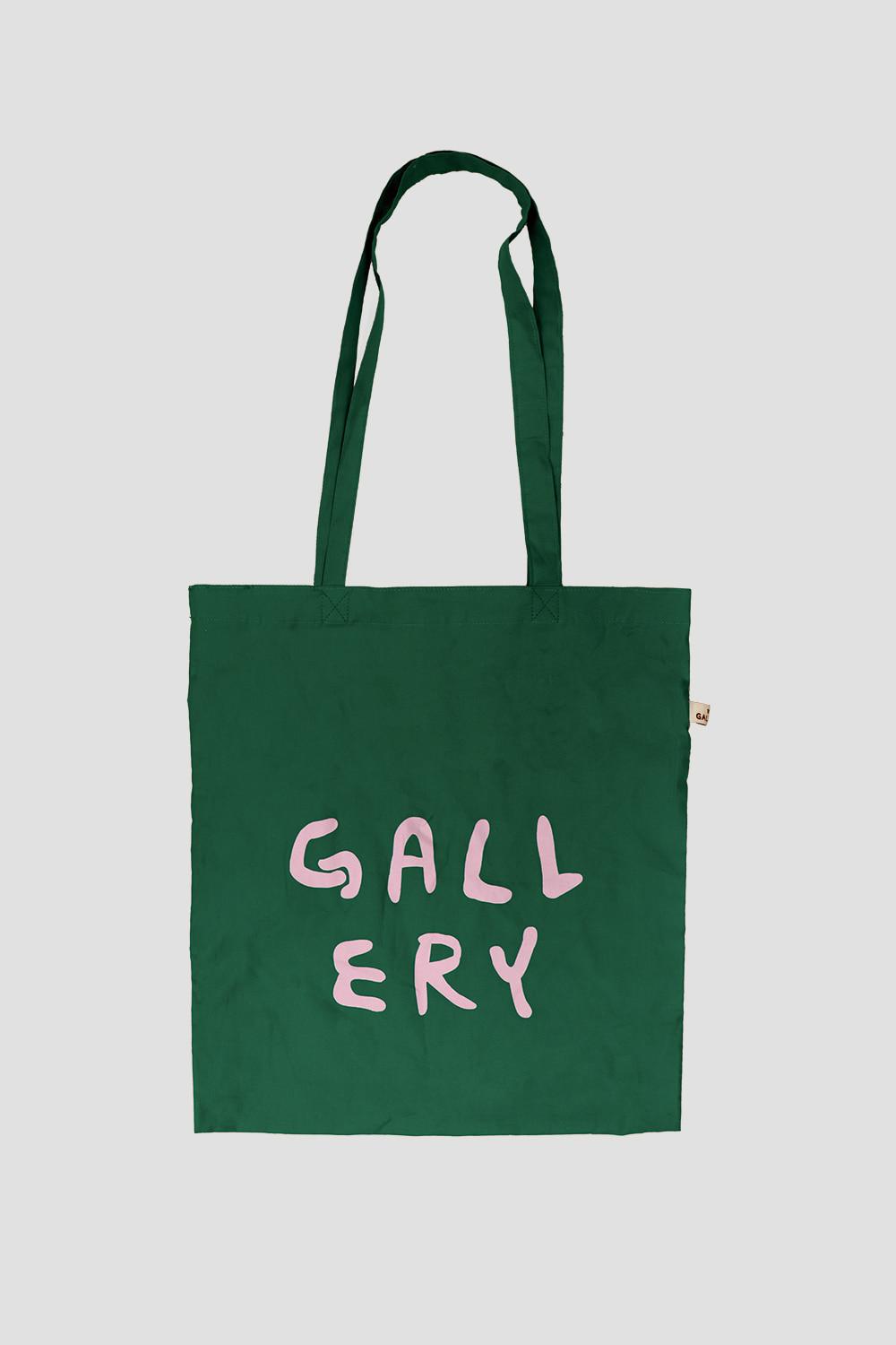 Gallery Logo Eco Bag - Green