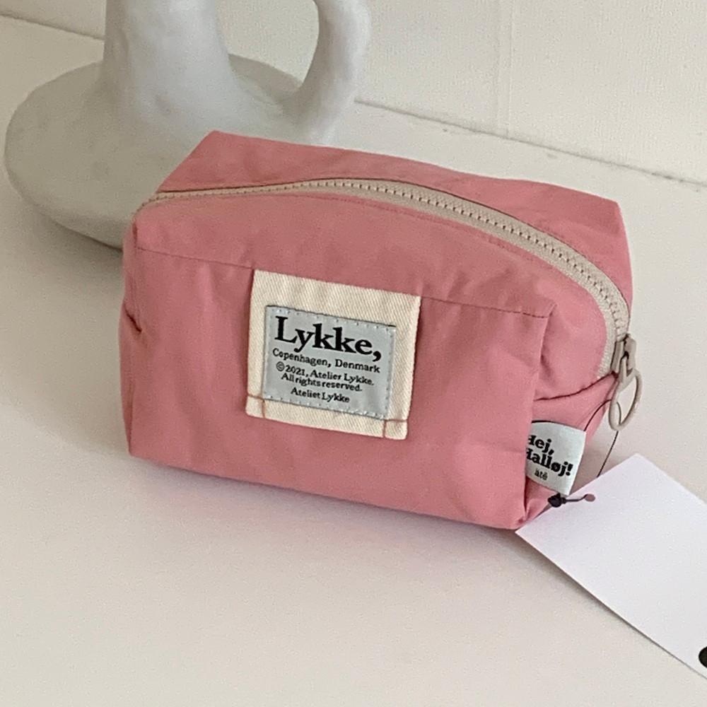 Lykke bread pouch_rasberry 아틀리에리케 파우치