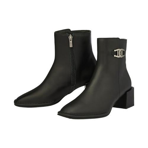 시그니처 앵클부츠_블랙