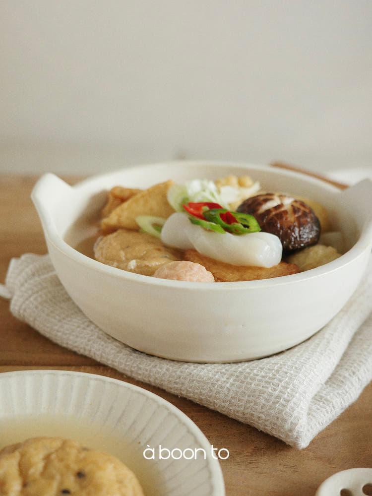 시루모노 직화 냄비 / 도자기 캠핑 냄비 우동 오뎅탕 그릇