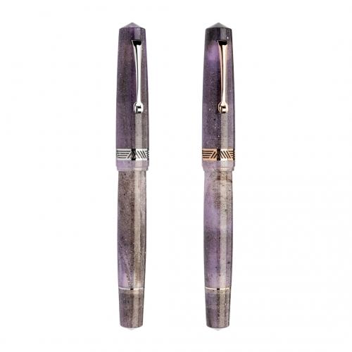 설연휴 신제품 [주문제작] 레오나르도 모멘토매지코 아메시스트 만년필 Momento Magico Amethyst (14K)