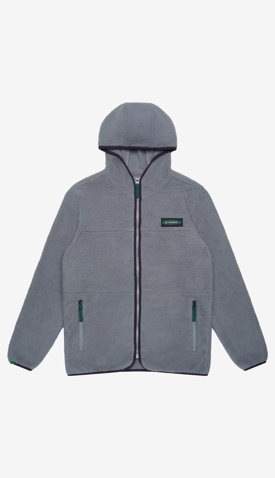 273. Daily Fleece Zip-up _ Grey
