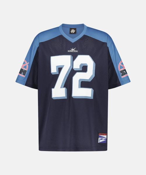 썬러브(SUNLOVE)  SUN Sport Mesh Tee Navy - 사이즈 & 후기 | 무신사