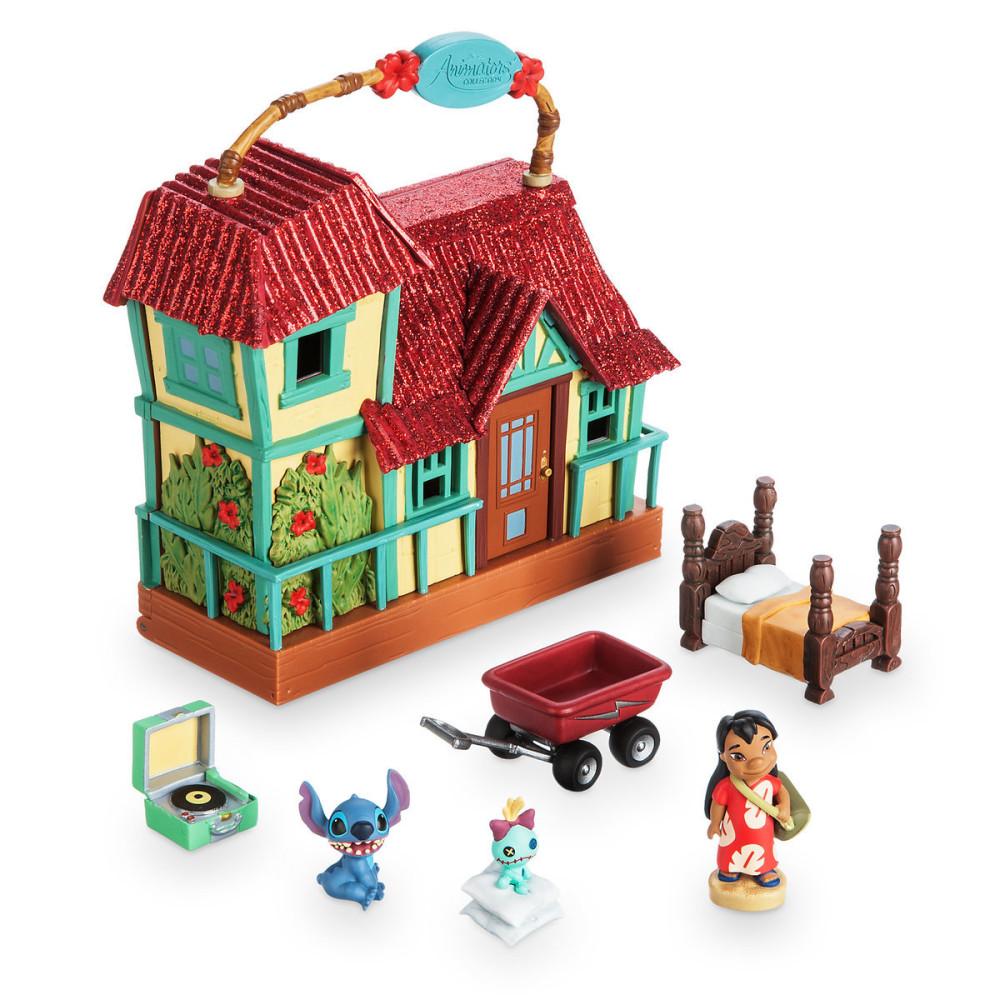 디즈니 애니메이터 콜렉션 릴로와 스티치 리틀 플레이 세트  Disney Animators Collection Littles Lilo Surprise Feature Playset