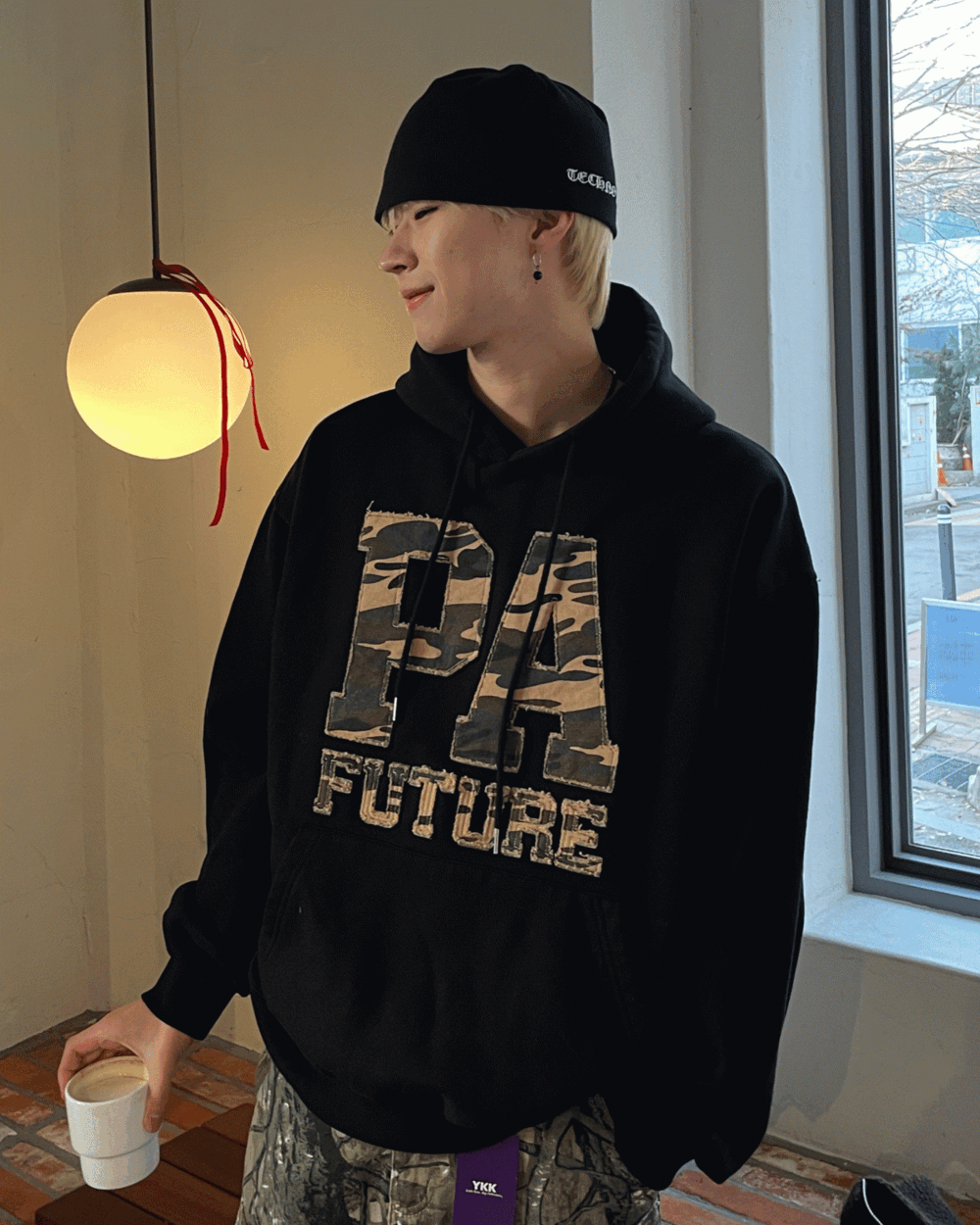 밀리터리기모후드 (3color)