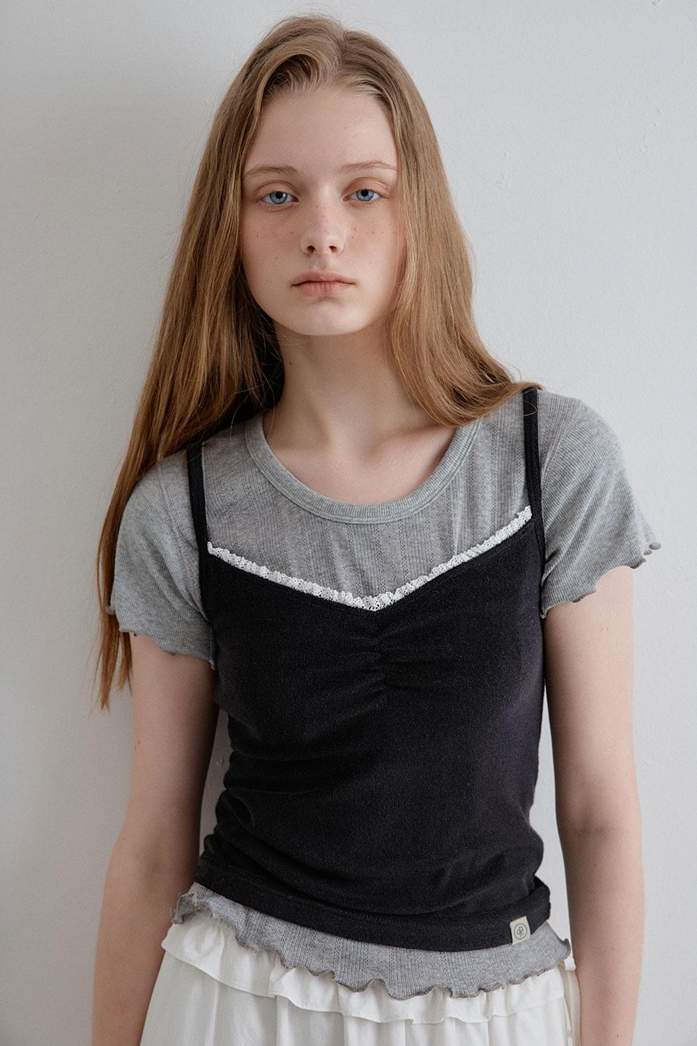 mae terry sleeveless top_black