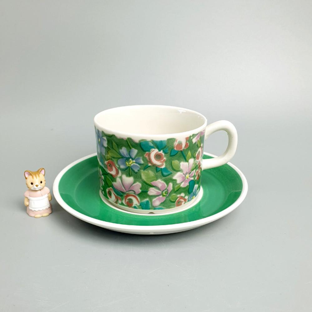 [오늘의특가] 게플레 그린 프록스 커피컵 소서 세트