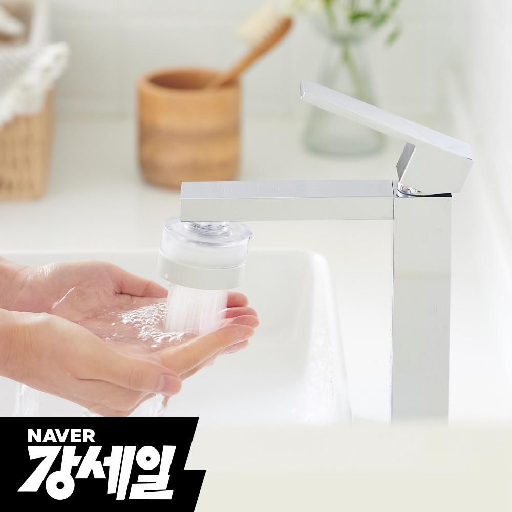 [6개월 세트] 퓨어썸 필터 세면대용 + 퓨어필터 1박스(6개입) 수돗물필터 세면대필터 씽크대필터 : 바디럽