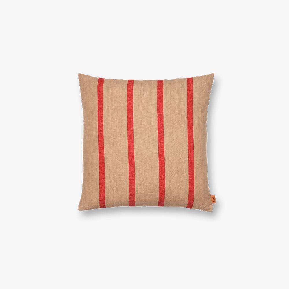 GRAND CUSHION CAMEL/RED