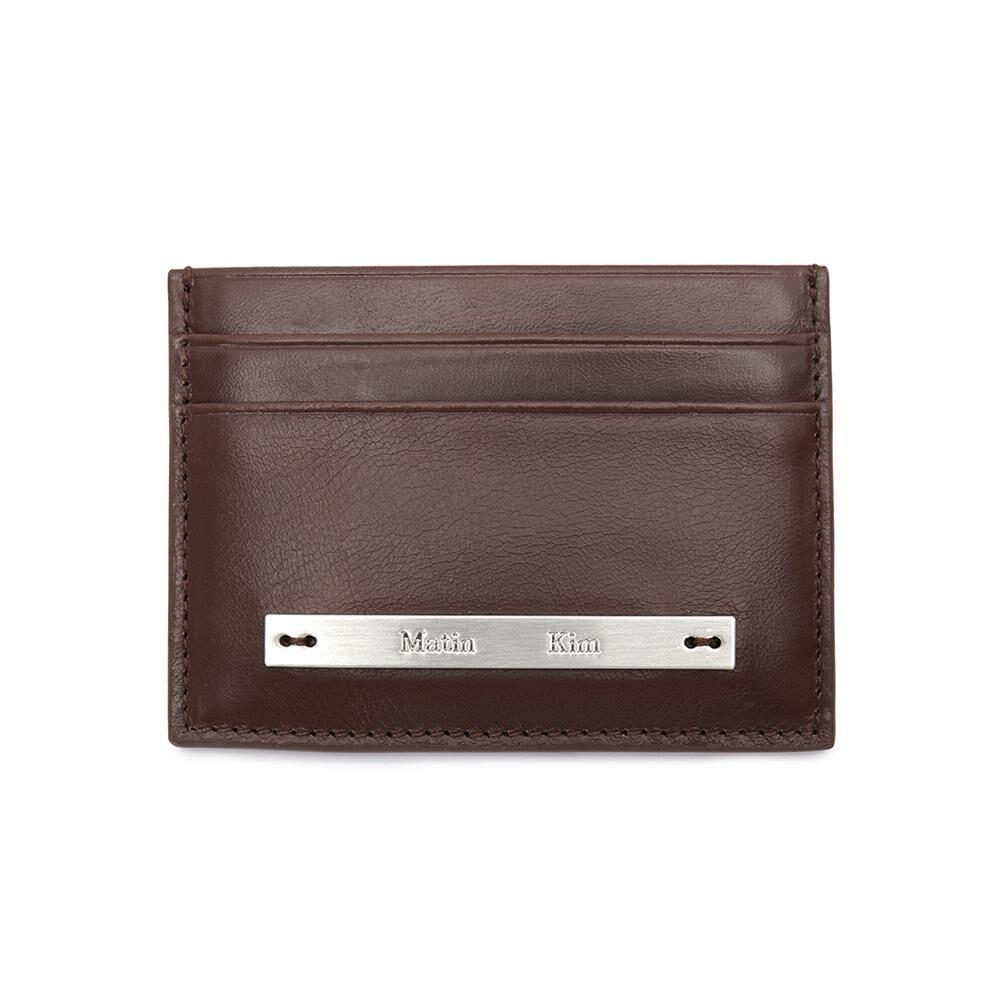 VINTAGE CARD WALLET IN BROWN