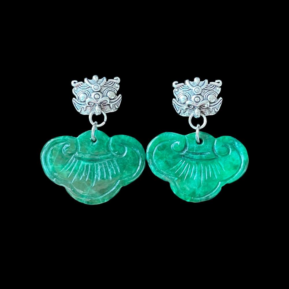 不老草 Earring(불로초비취이어링)