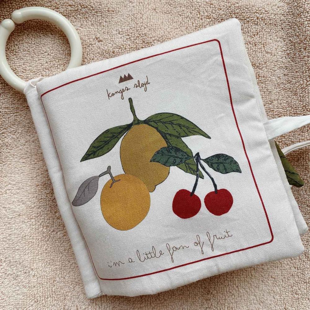 콩제슬래드 프룻 패브릭 북 KONGES SLØJD FRUIT FABRIC BOOK - FRUIT