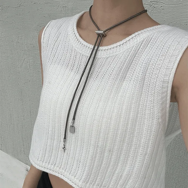 오온 스타 네임 태그 볼로타이 Star Name tag Bolo Tie