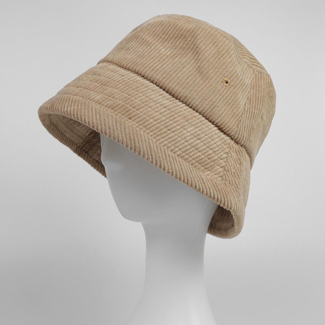 라라 골덴 벙거지 모자 B-베이지