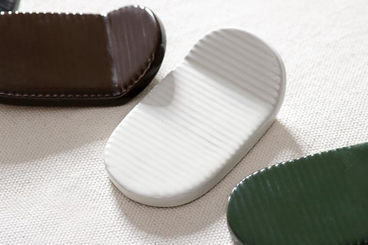 윤도자기 차곡 수저받침