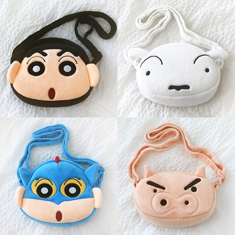 짱구 가방 크로스백 크로스 파우치 흰둥이 액션가면
