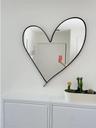 Black Sketch Heart Mirror 블랙 스케치 하트 거울