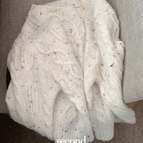 1000장돌파🎉 [도톰,폭닥핏🤍] 키벳 네프사 라운드 피셔 케이블 루즈핏 도톰 폭닥 긴팔 겨울 니트 (4color) 겨울/겨울니트/겨울옷/겨울신상/겨울코디/여행/데이트룩/연말룩