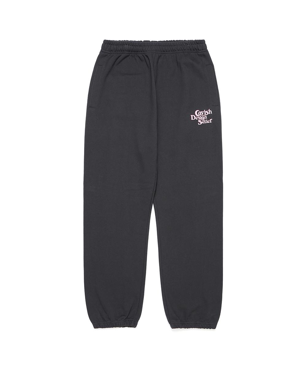 SELLER LOGO SWEATPANTS [CHARCOAL]