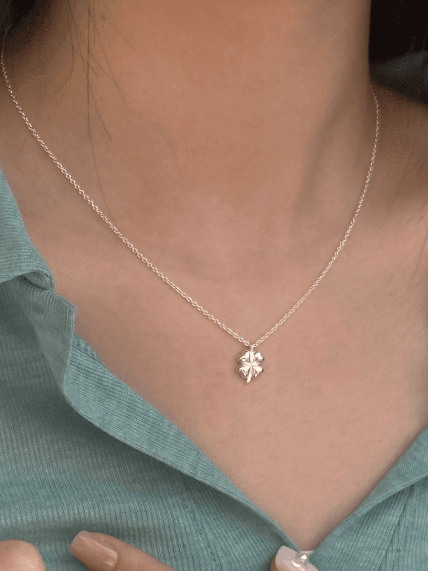 *인기*(925silver) Clover necklace