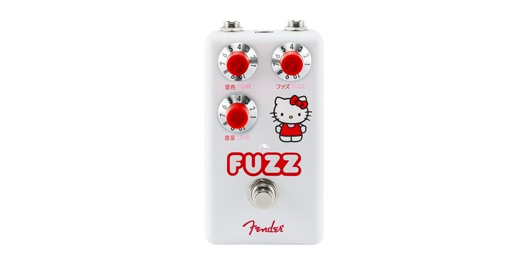 Fender® x Hello Kitty® White Fuzz Pedal