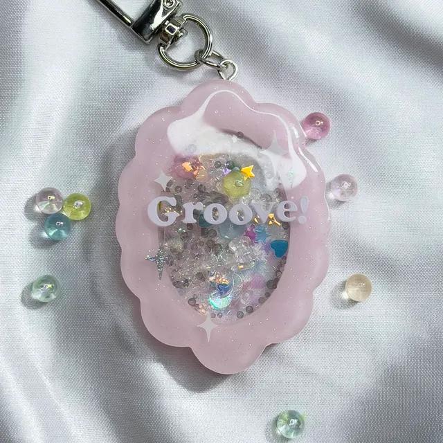 그루브! 키링 (레진아트,스마트톡 변경 가능)