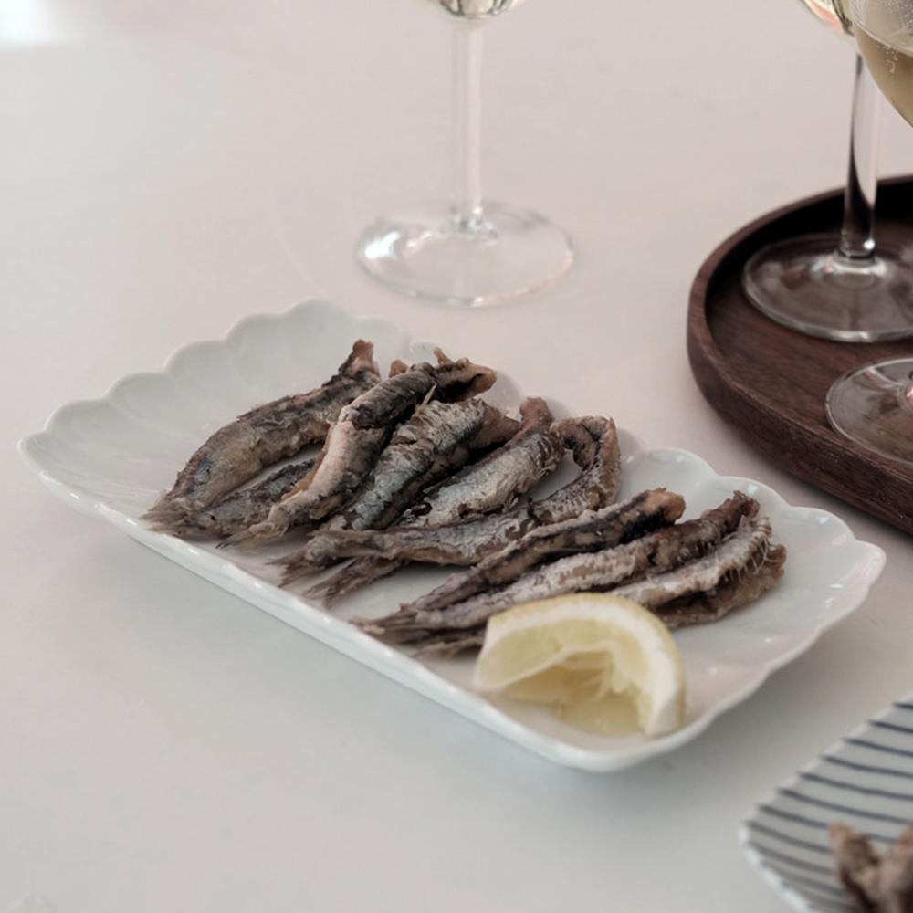 [쇼비도혼텐] shobido-honten 아리타 키쿠와리 직사각 플레이트