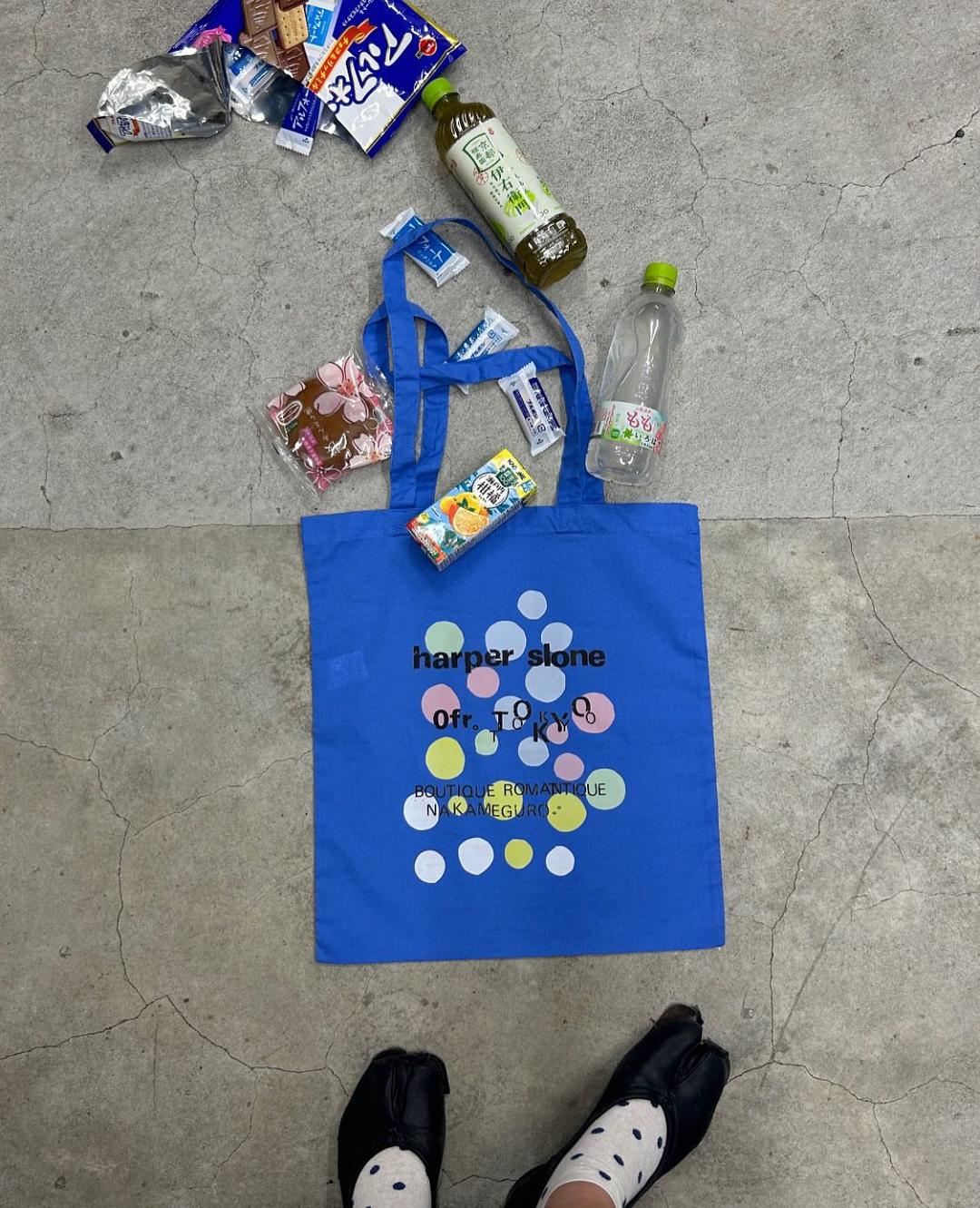 0fr. Eco Bag - Blue - Pink (Tokyo)