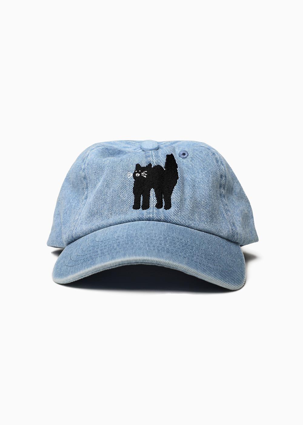 웨이크업캣 볼캡 - 데님