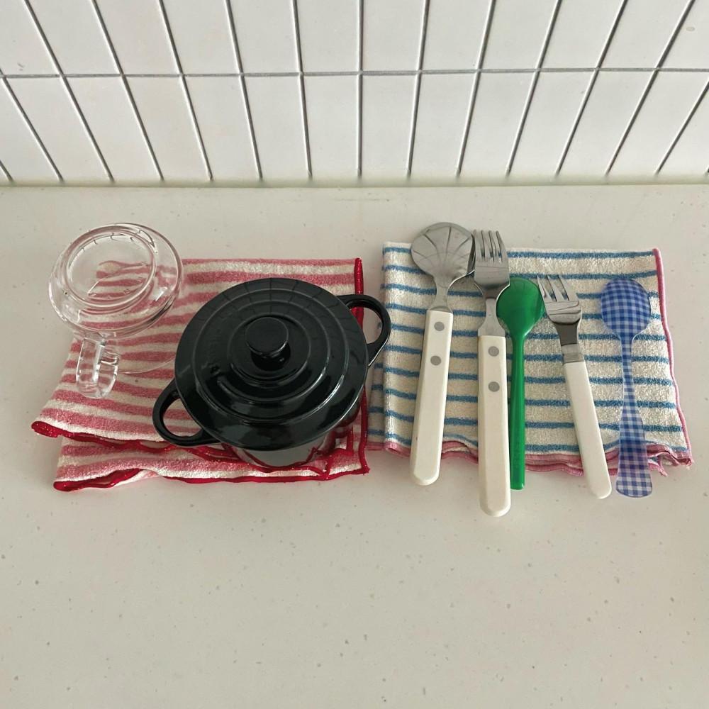 often kitchen cloth kitchen towel 자주 키친크로스 주방행주 주방수건