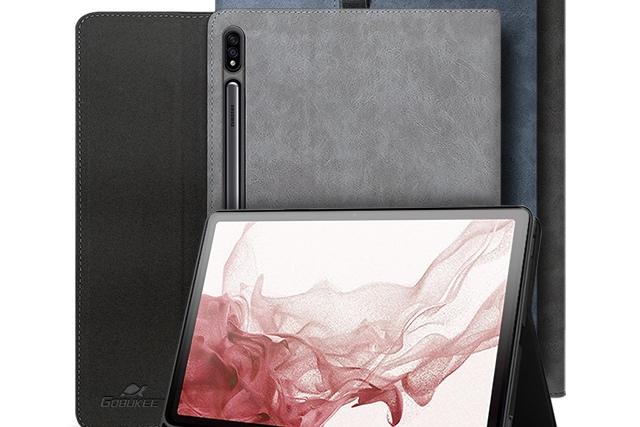 갤럭시탭 S7 S8 S펜 수납 북커버 플러스 클러치 케이스