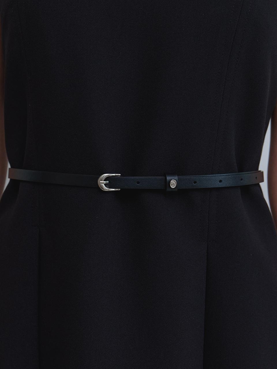 오블라 [ESSENTIAL] soft buckle 10mm belt_oval button BT004