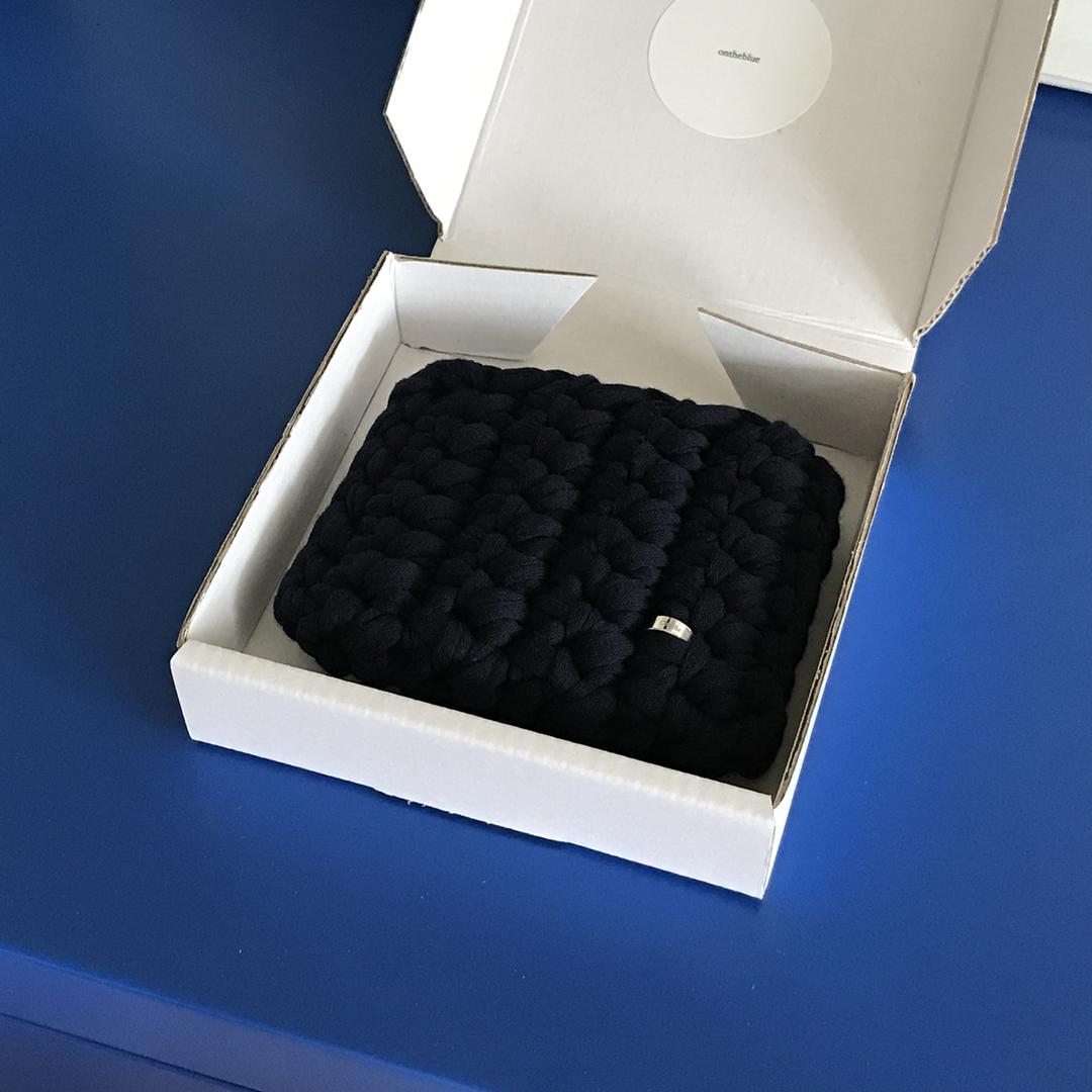 온더블루 카드케이스○ 곤색[navy]