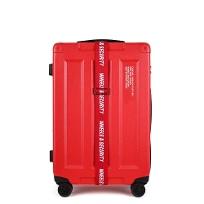 휠즈앤컨테이너 PC하드 캐리어 레드 기내용 20인치